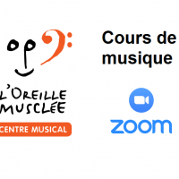 Cours de musique offert en ligne à L'Oreille Musclée Centre Musical